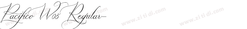 PacificoW05 Regular字体转换 PacificoW05 Regular字体转换